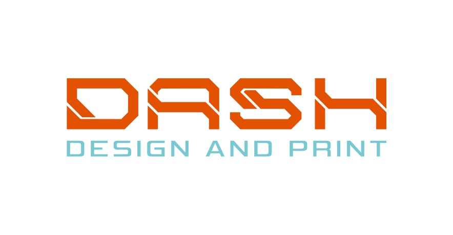 Dash design + print logo